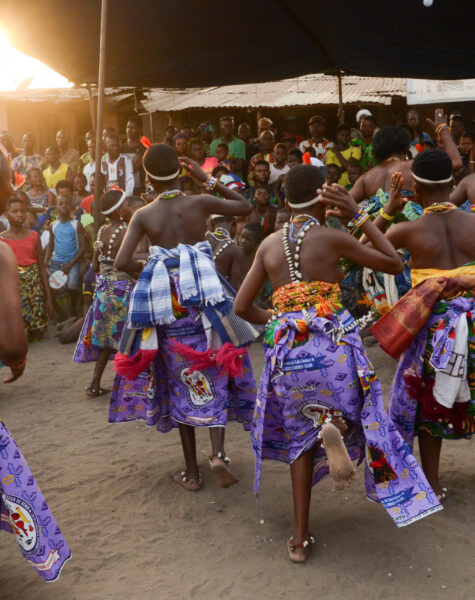 Devotees perform as they take part in the annual celebration of Voodoo festival in Cotonou, Benin January 10, 2023. REUTERS/ Charles Placide Tossou